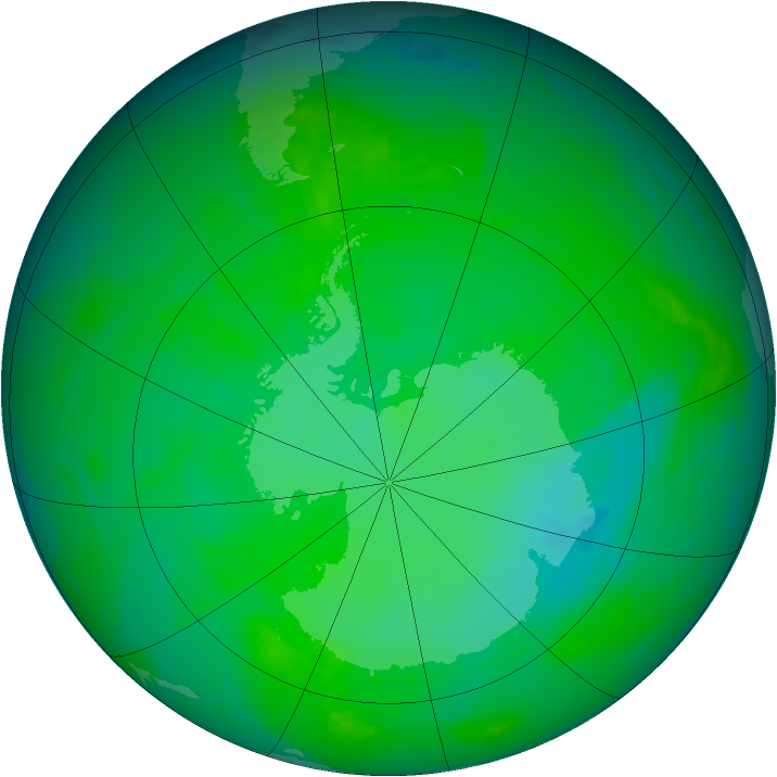 Ozone Map 2002-11-20